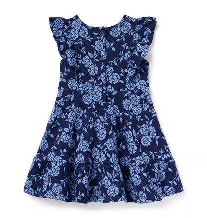 Floral Jacquard Dress