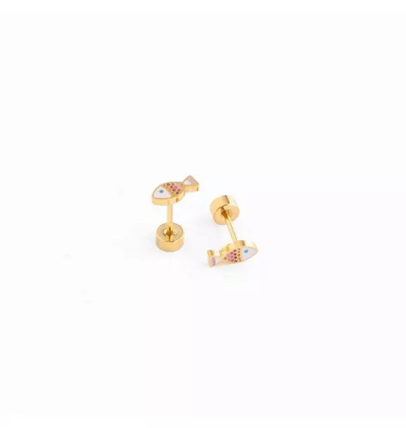 Fish Stud Earrings
