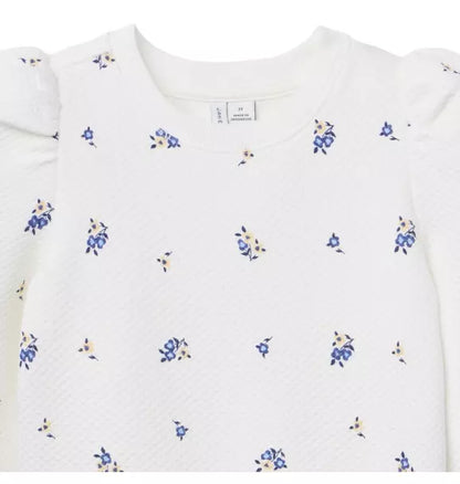 Floral Quilted Sweatshirt