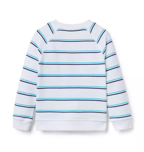 Milk Bar x Janie and Jack Striped Sweatshirt