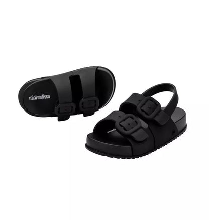 Toddler Cozy Sandal in Matte Black