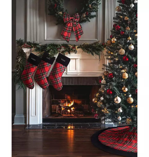 Christmas Tree Skirt in Imperial Tartan