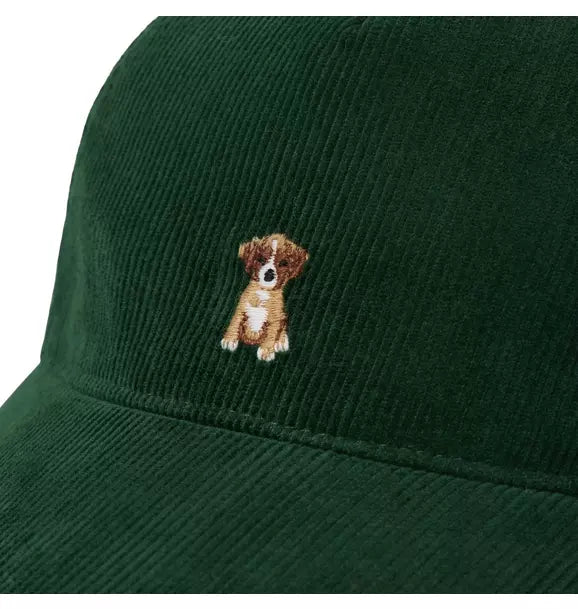 Baby Corduroy Dog Cap