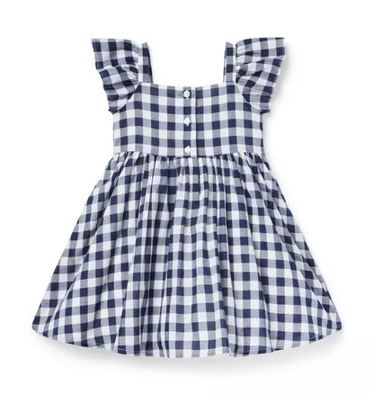Gingham Bow Dress