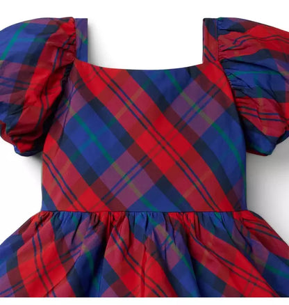 The Tiered Tartan Party Dress