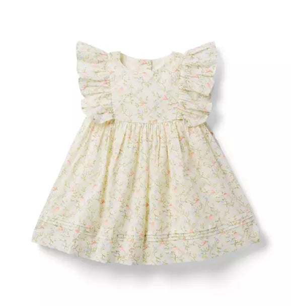 Baby Ditsy Floral Ruffle Dress