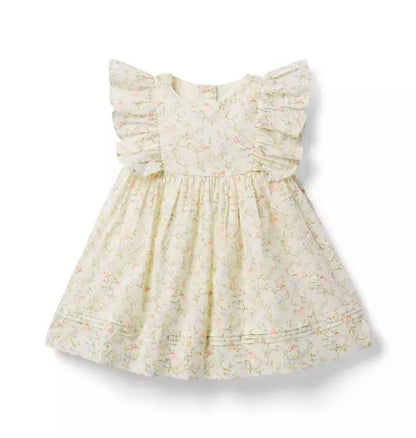 Baby Ditsy Floral Ruffle Dress