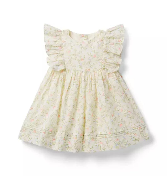 Baby Ditsy Floral Ruffle Dress