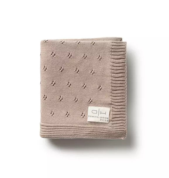 Flower Stone Baby Blanket