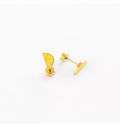 Lemon Stud Earrings