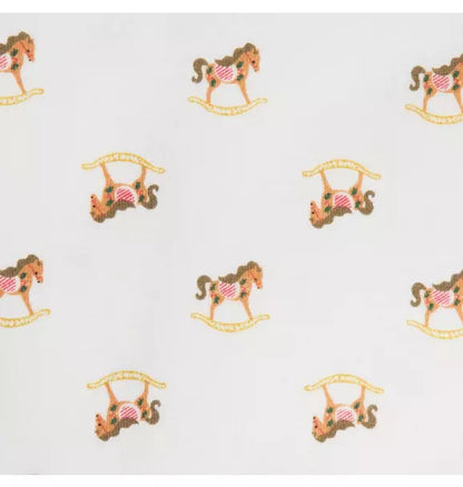 Baby Good Night Footed Pajama In Rocking Horse
