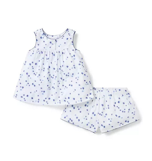 Good Night Floral Pajama Set