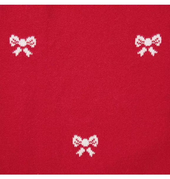 Baby Bow Sweater Blanket