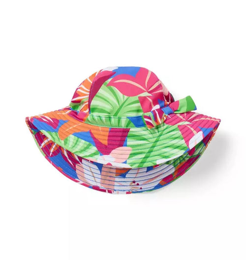 Tropical Floral Swim Bucket Hat