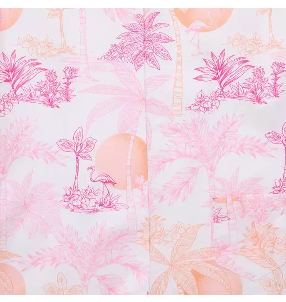 Serena Williams x Janie and Jack Toile Tour Recycled Swim Trunk