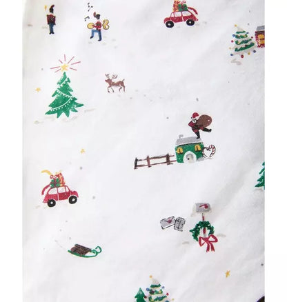 Dog Twill Bandana in Holiday Town