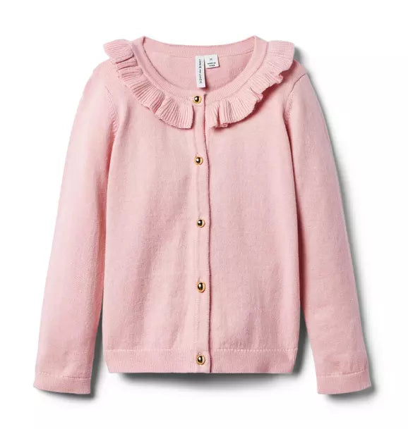 The Ruffle Collar Cardigan