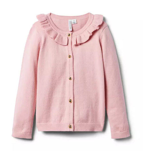 The Ruffle Collar Cardigan