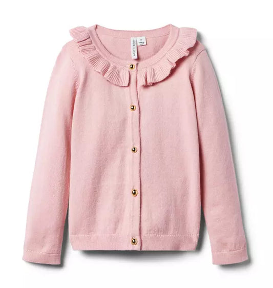 The Ruffle Collar Cardigan
