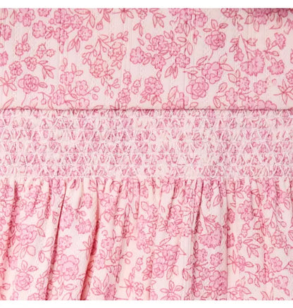 Baby Ditsy Floral Smocked Romper