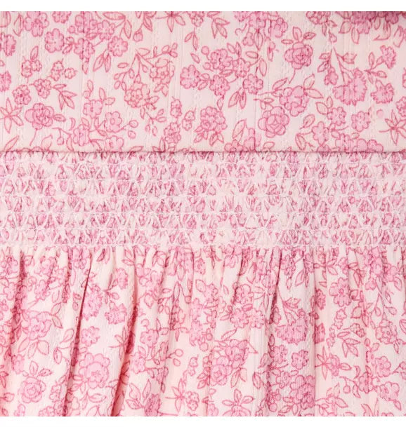 Baby Ditsy Floral Smocked Romper