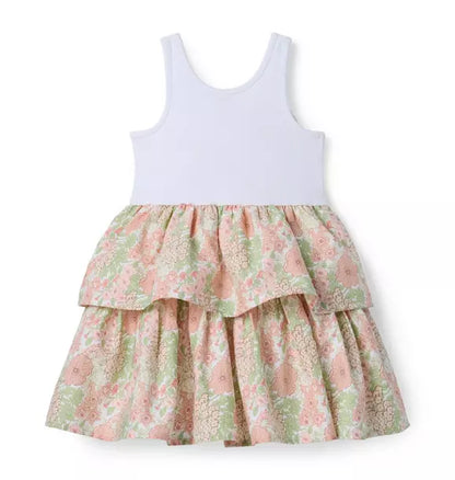 Ditsy Floral Tiered Dress