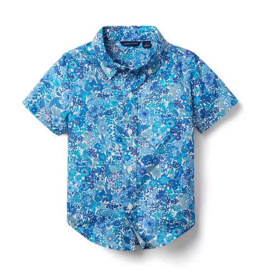 Margaret Annie Shirt Made With Liberty Fabric