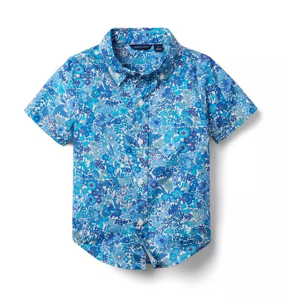 Margaret Annie Shirt Made With Liberty Fabric