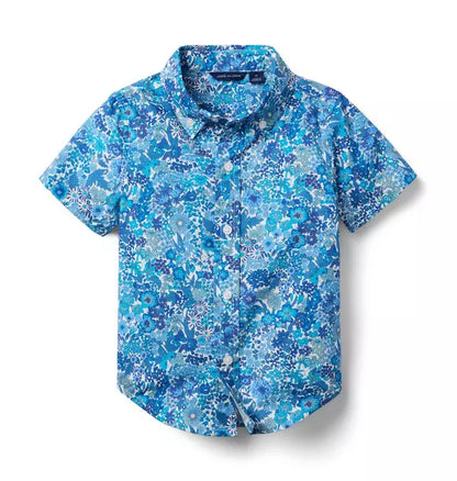 Margaret Annie Shirt Made With Liberty Fabric