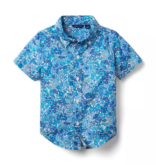 Margaret Annie Shirt Made With Liberty Fabric