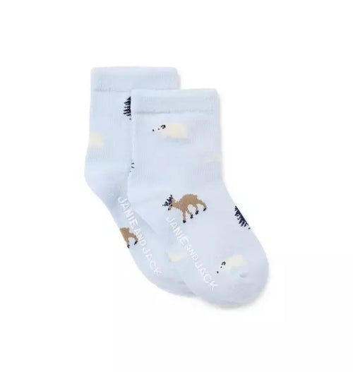 Baby Woodland Friends Sock