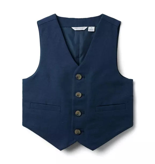Linen-Cotton Vest