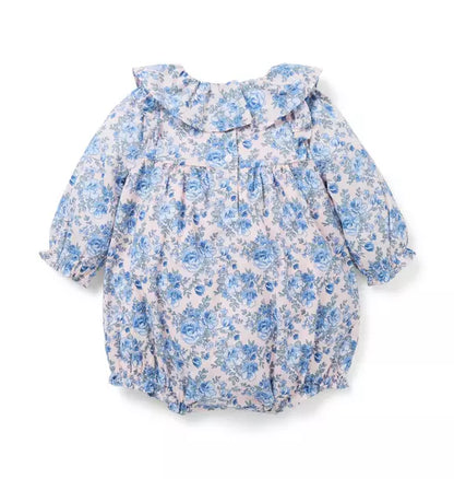 Baby Floral Ruffle Romper