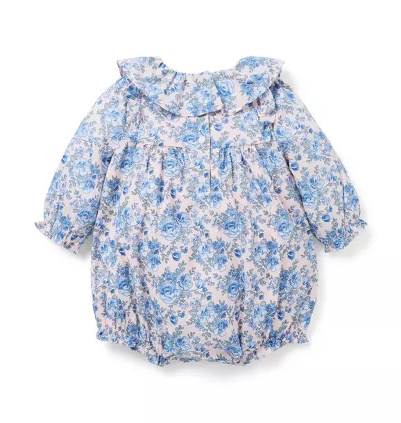 Baby Floral Ruffle Romper
