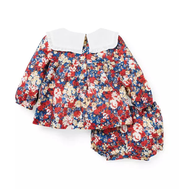 The Fall Floral Matching Baby Set