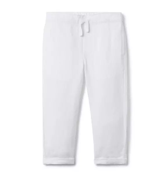 The Linen-Cotton Pull-On Pant