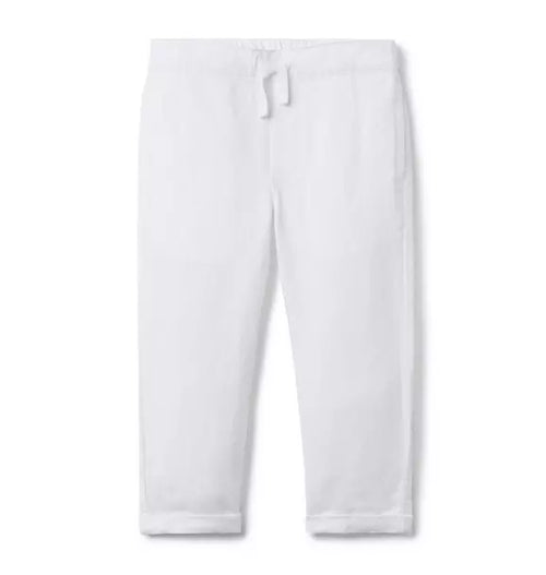 The Linen-Cotton Pull-On Pant