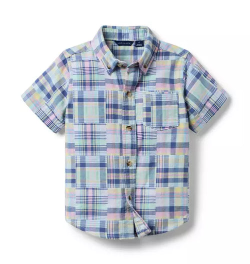 The Plaid Patchwork Shirt