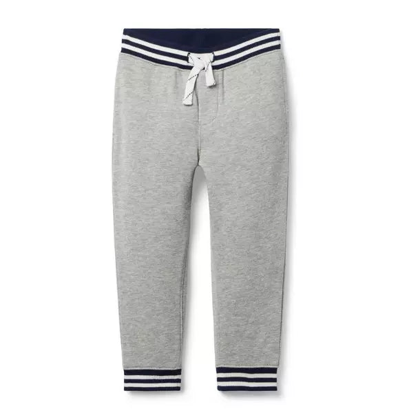 The Stripe French Terry Jogger