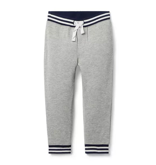 The Stripe French Terry Jogger