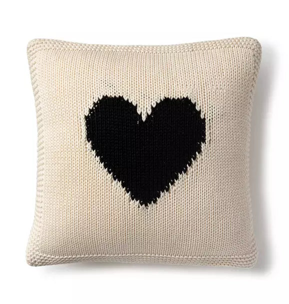 Black Heart Cushion