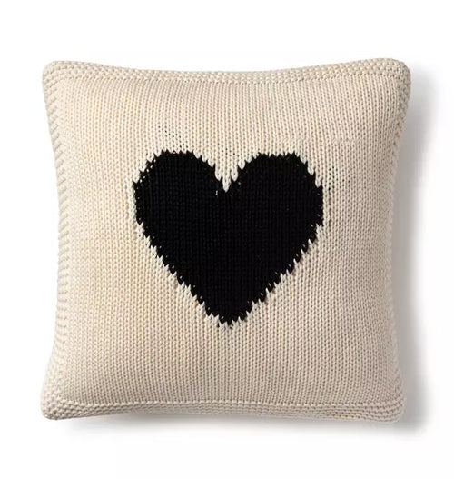 Black Heart Cushion