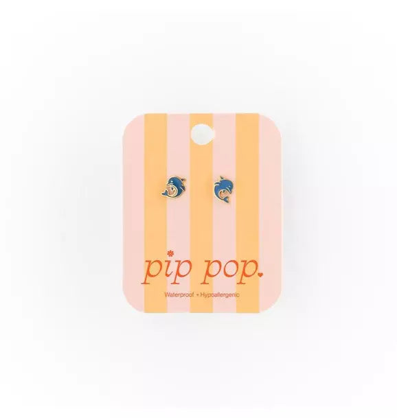 Dolphin Stud Earrings