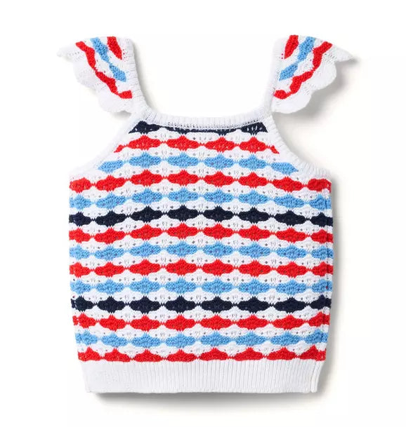 The Americana Crochet Top