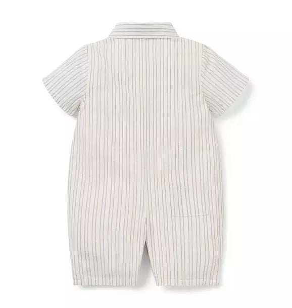 Baby Striped Sea Turtle Romper