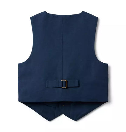 Linen-Cotton Vest