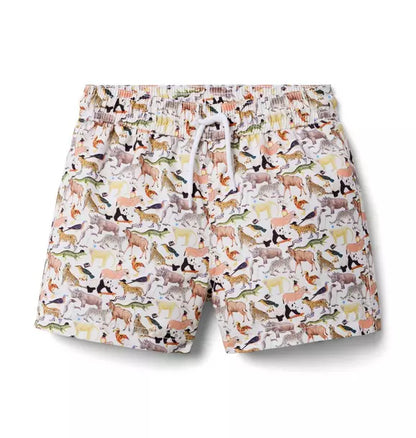 Quey 2 Recycled Swim Trunk Made With Liberty Fabric