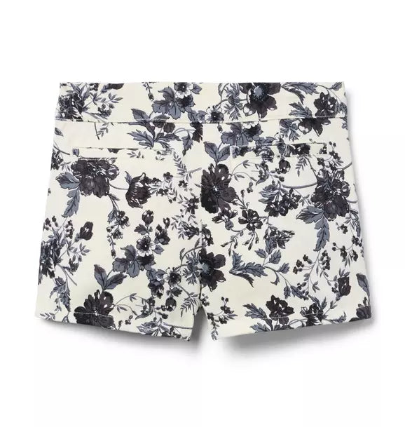 Floral Canvas Short