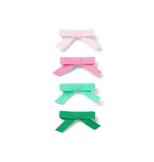 Bow Barrette Set