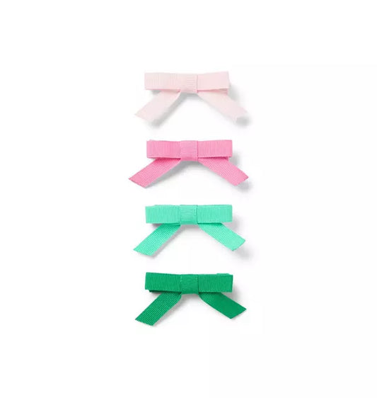 Bow Barrette Set